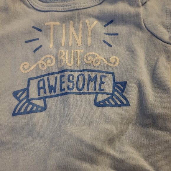 ⚠️SOLD⚠️Lot Of 8 Baby Boy Onesies Size Newborn - Picture 7 of 11